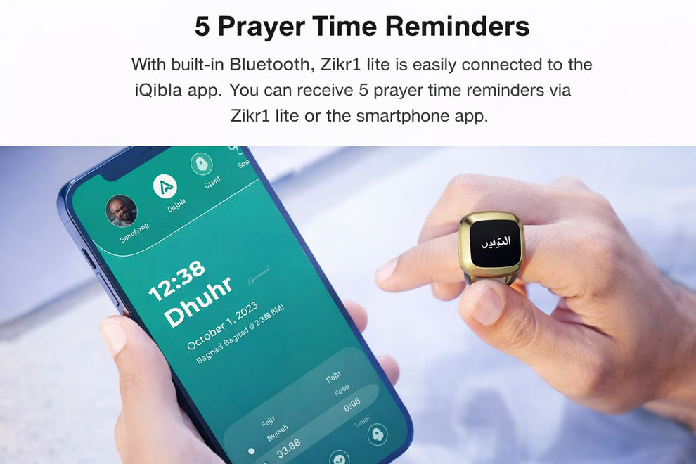 Noor Elite Tasbeeh Smart Ring™